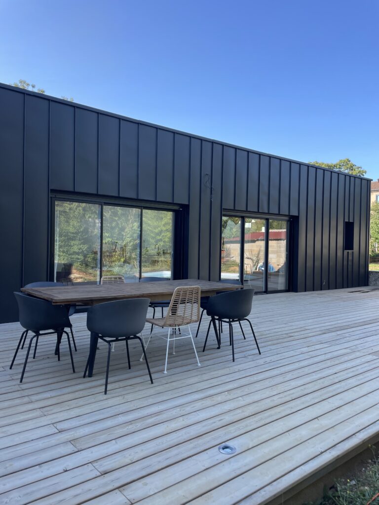 Extension ossature bois Castres